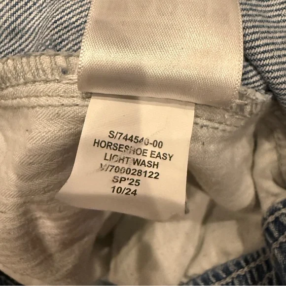 GAP Mid Rise Easy Horseshoe Light Wash Barrel Jeans Wide Leg Ultrasoft TALL 2025 - Picture 7 of 8